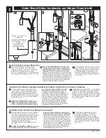 Preview for 3 page of Brizo SOLNA 64221LF Installation Instructions Manual