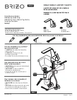 Brizo Sotria 65050LF Series Manual preview