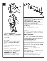 Preview for 4 page of Brizo Sotria 65050LF Series Manual