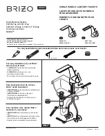 Brizo Sotria 65051LF Series Quick Start Manual предпросмотр