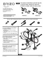 Preview for 1 page of Brizo Sotria 65351LF-PN Manual