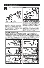 Предварительный просмотр 4 страницы Brizo T600 Series Installation Instructions & Owner'S Manual