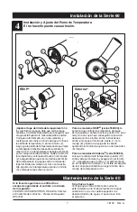 Preview for 15 page of Brizo T600 Series Installation Instructions & Owner'S Manual