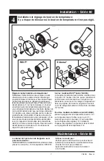 Preview for 23 page of Brizo T600 Series Installation Instructions & Owner'S Manual