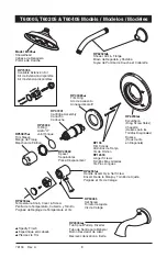 Preview for 24 page of Brizo T600 Series Installation Instructions & Owner'S Manual