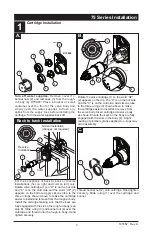 Предварительный просмотр 3 страницы Brizo TempAssure Thermostatic MultiChoice T75580 Installation Instructions Manual