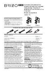 Preview for 17 page of Brizo TempAssure Thermostatic MultiChoice T75580 Installation Instructions Manual