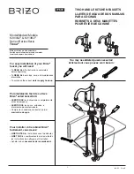 Preview for 3 page of Brizo Tresa 62036LF Instructions Manual