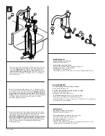 Preview for 6 page of Brizo Tresa 62036LF Instructions Manual