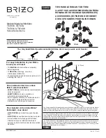 Brizo Tresa T67336 Quick Start Manual предпросмотр