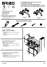 Brizo Trevi Cross 6216709 Manual предпросмотр