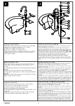 Предварительный просмотр 2 страницы Brizo Trevi Cross 6516017 Manual