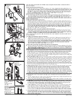 Preview for 2 page of Brizo Virage 85830 Installation Instructions