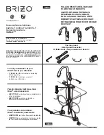 Предварительный просмотр 1 страницы Brizo VUELO SMARTTOUCH 64355LF Series Installation Manual