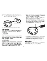 Preview for 11 page of BRK electronic CO5120PDB User Manual