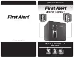 Предварительный просмотр 1 страницы BRK electronic First Alert 2087DF Operations & Installation Manual