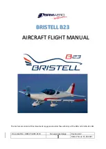 BRM Aero BRISTELL B23 Flight Manual preview