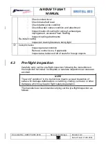 Preview for 61 page of BRM Aero BRISTELL B23 Flight Manual