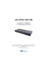 Broadata Communications Link Bridge LBC-SPH8-1H7B-EIR User Manual предпросмотр