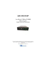 Предварительный просмотр 1 страницы Broadata LBC-H/O-R-ICP User Manual