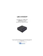 Предварительный просмотр 1 страницы Broadata LBC-H-R-DOP User Manual