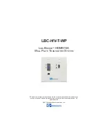 Broadata LBC-H/V-T-WP User Manual предпросмотр