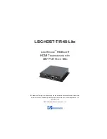 Broadata LBC-HDBT-R-48 User Manual preview