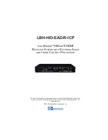 Broadata LBH-H/O-EAD-R-ICP User Manual preview