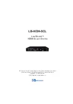 Предварительный просмотр 1 страницы Broadata Link Bridge LB-H/DH-SCL User Manual