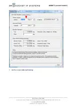 Предварительный просмотр 20 страницы Broadcast IP Systems Avanti System A Step By Step Manual