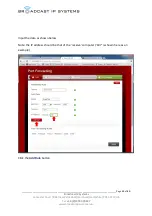 Preview for 32 page of Broadcast IP Systems Holkirk TP100 Step-By-Step Manual