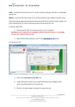 Preview for 39 page of Broadcast IP Systems Holkirk TP100 Step-By-Step Manual