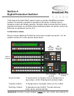 Предварительный просмотр 135 страницы Broadcast Pix Slate 5008G Operator'S Manual