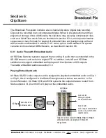 Preview for 273 page of Broadcast Pix Slate 5008G Operator'S Manual