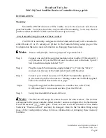 Preview for 4 page of Broadcast Tools DSC-20 Installation And Operation Manual