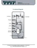 Preview for 8 page of Broadcast Tools DSD-2 Installation And Operation Manual