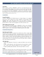 Preview for 5 page of Broadcast Tools SS 2.1 BNC Installation And Operation Manual