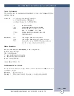 Preview for 8 page of Broadcast Tools SS 2.1 BNC Installation And Operation Manual