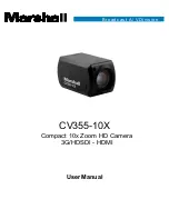 Broadcast Broadcast CV355-10X User Manual preview