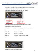 Preview for 17 page of Broadcast SapphireTX User Manual