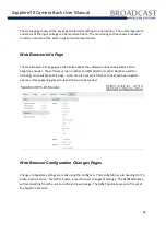 Preview for 26 page of Broadcast SapphireTX User Manual