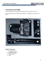 Предварительный просмотр 10 страницы Broadcast SoloCAM Lite User Manual