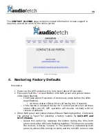 Предварительный просмотр 18 страницы Broadcastvision Entertainment AudioFetch Express User Manual