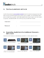 Предварительный просмотр 6 страницы BroadcastVision Audiofetch FETCH32-A01 User Manual