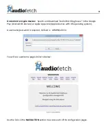 Предварительный просмотр 9 страницы BroadcastVision Audiofetch FETCH32-A01 User Manual