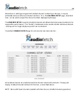 Предварительный просмотр 16 страницы BroadcastVision Audiofetch FETCH32-A01 User Manual