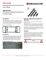 Broadcom AFBR-39 RZ Series Application Note предпросмотр