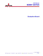 Broadcom BCM91125PCIX User Manual preview