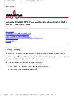 Preview for 29 page of Broadcom BCM94301MPL User Manual