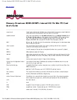 Preview for 59 page of Broadcom BCM94301MPL User Manual